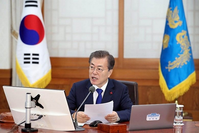 Hàn Quốc đề xuất thời điểm đối thoại cấp cao liên Triều. (Ảnh: EPA)