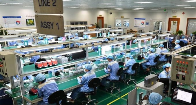 Vốn FDI đăng ký vào Việt Nam giảm mạnh trong tháng 1/2018, giải ngân vẫn tăng