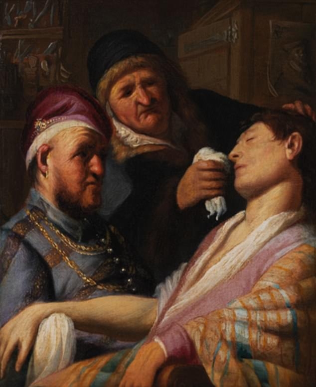 Bức tranh lạ kỳ là kiệt tác nghệ thuật của danh họa nổi tiếng thế giới Rembrandt từ năm 1620