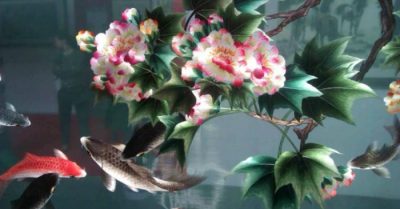 Tranh thêu tay – ‘Mảnh vườn nghệ thuật’ nho nhỏ của người phụ nữ