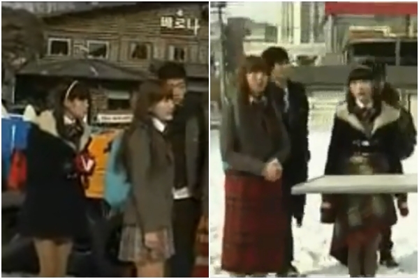 Muôn kiểu chống rét hài hước của sao Hàn khi đóng phim mùa đông