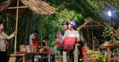 Bát ngát con đường quê cuối Chạp, lòng theo vạt nước chuyển ra Giêng