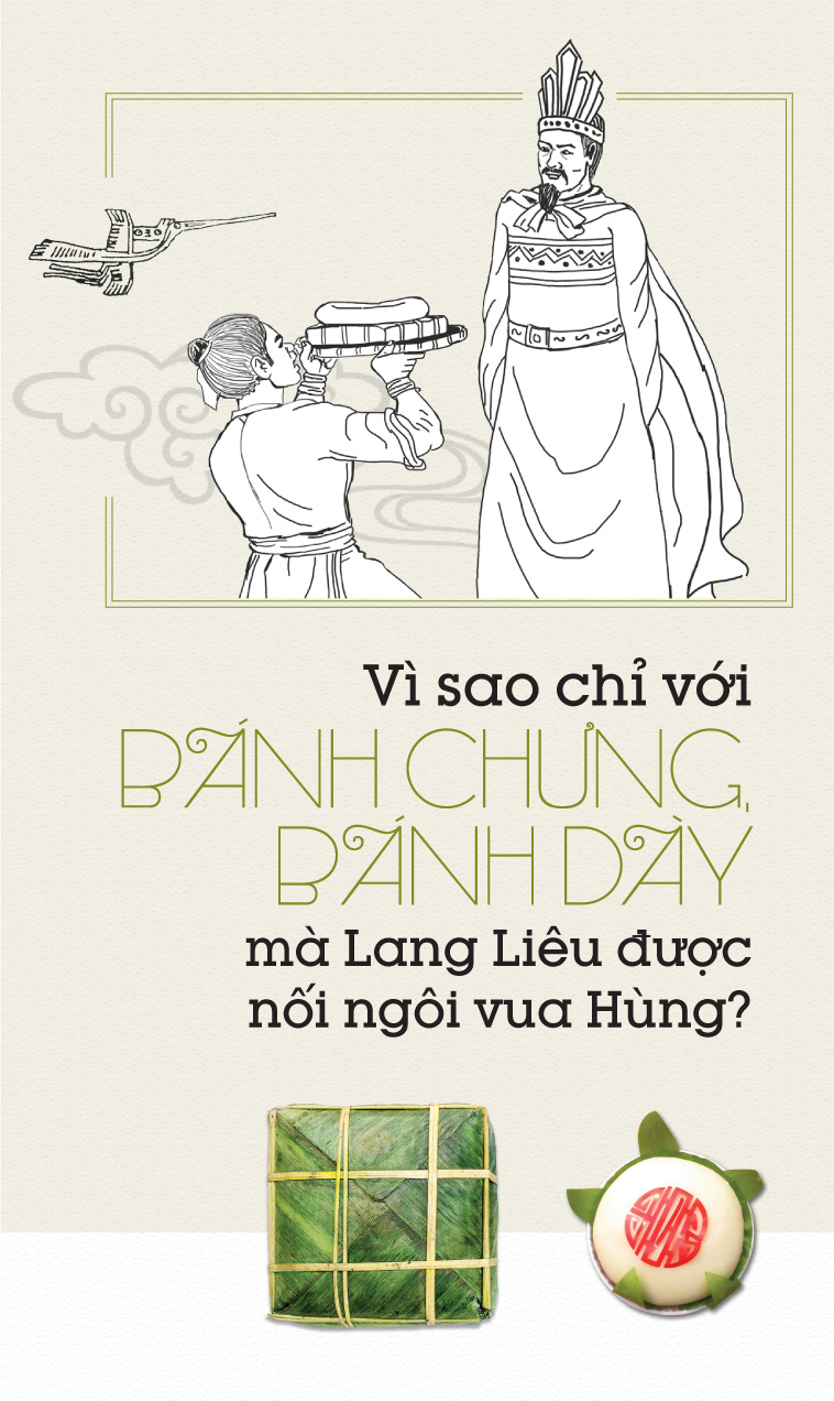 Lang Liêu: Người đầu tiên nghĩ ra và làm nên món bánh chưng truyền thống của người Việt là nhân vật rất quan trọng trong lịch sử ẩm thực của đất nước. Lang Liêu được biết đến là một đầu bếp tài hoa, với sự tinh tế và sáng tạo của mình, ông đã tạo ra một món ăn vô cùng đặc biệt, đem lại niềm tự hào cho toàn dân Việt Nam.