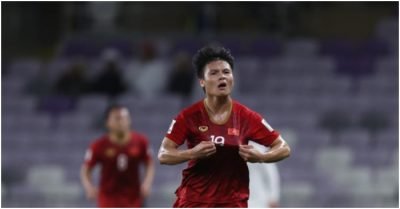 Quang Hải thắng giải ‘Cầu thủ hay nhất vòng bảng’ Asian Cup 2019