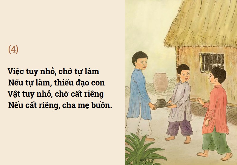 Phép tắc người con – Bài 4: Việc nhỏ