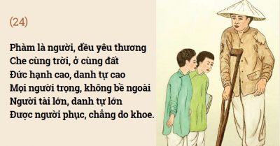 Phép tắc người con – Bài 24: Phàm là người