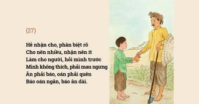 Phép tắc người con – Bài 27: Nhận cho, phân biệt