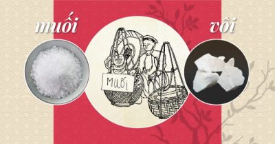 Tại sao người Việt đầu năm mua muối, cuối năm mua vôi?