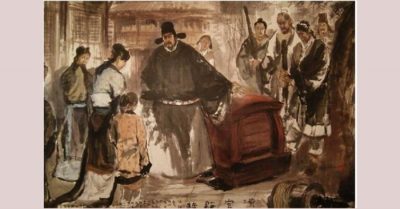 Mua sẵn quan tài rồi vĩnh biệt vợ, Hải Thụy liều chết can gián vua