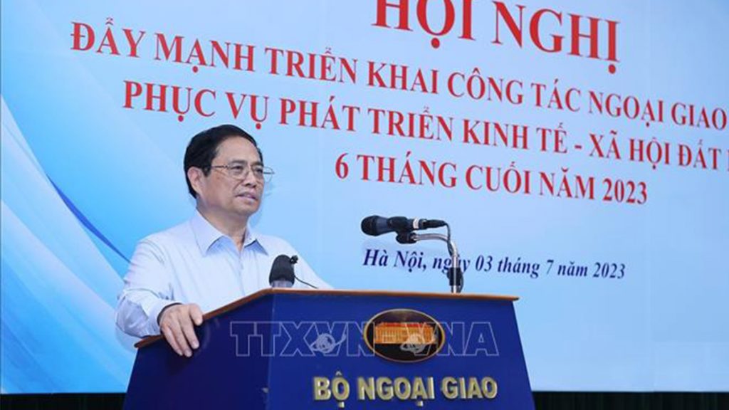 Hội nghị đẩy mạnh triển khai công tác ngoại giao kinh tế phục vụ phát triển kinh tế – xã hội