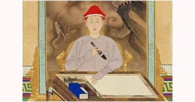 Nghênh tân xuân, hoàng đế khai bút ban chữ Phúc cho dân chúng – “Phúc” từ đâu mà tới?