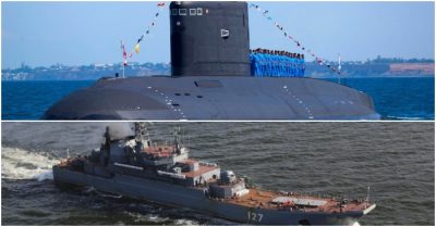 Cú đánh lịch sử: Làm thế nào Ukraina có thể hạ gục một tàu ngầm và một tàu đổ bộ của Nga?