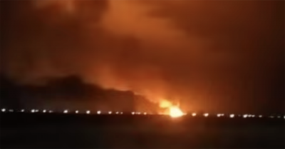 Cháy nổ lớn tại kho đạn của Nga