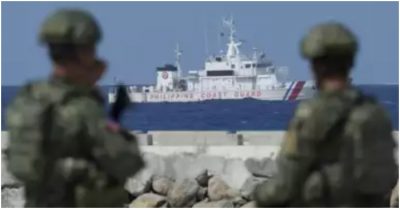 Philippines điều tàu tới đảo san hô tranh chấp nơi Trung Quốc xây ‘đảo nhân tạo’
