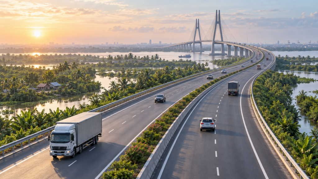 Cao tốc Bến Lức – Long Thành hướng tới thông tuyến cuối tháng 9