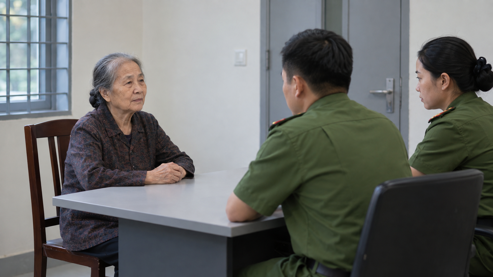 Chia sẻ chân tướng Pháp Luân Đại Pháp với cảnh sát
