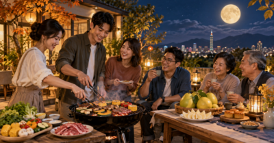 Vì sao người Đài Loan quây quần bên bếp nướng trong đêm Trung thu?
