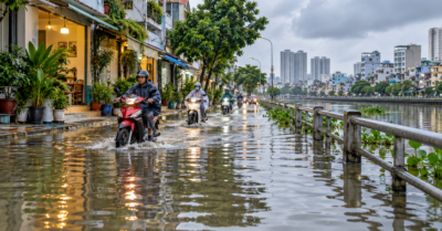 TP.HCM: Triều cường có thể vượt báo động 3 trong ngày 26–28/10