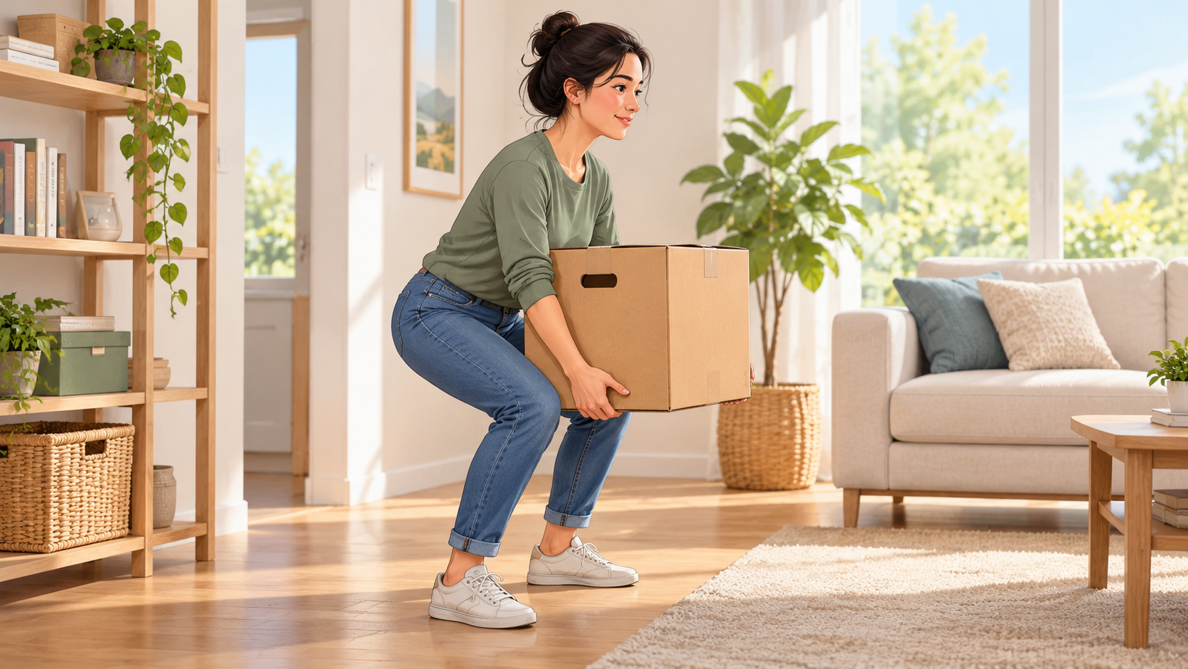 Nâng và mang đồ trong sinh hoạt: Những lỗi dễ mắc và cách giảm rủi ro