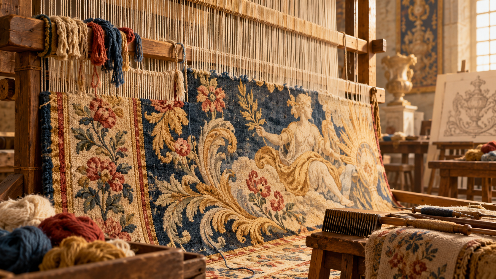 Thảm dệt cho Louis XIV lần đầu thành chủ đề triển lãm tại Mỹ