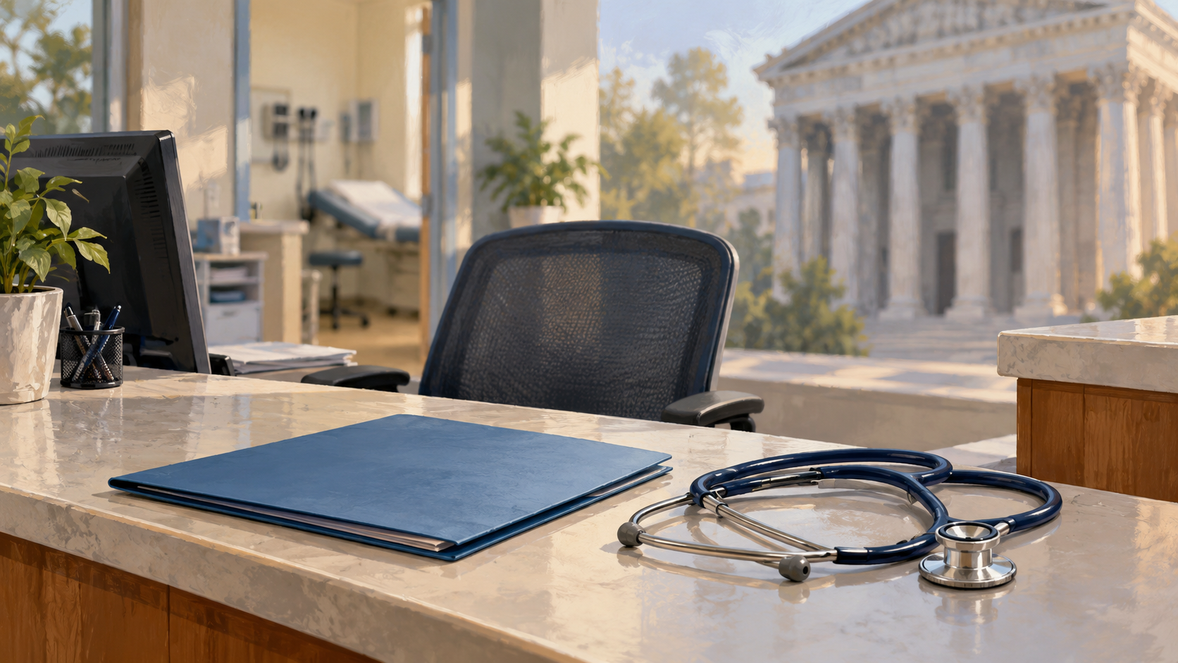 Ảnh minh hoạ về tiếp cận chăm sóc y tế và thủ tục Medicaid tại Mỹ.