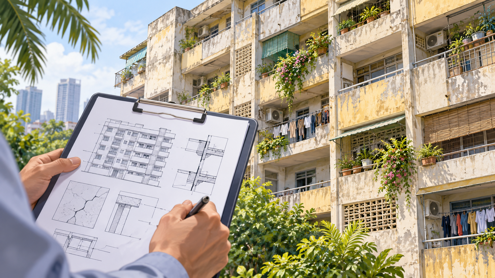 TP.HCM có 64 chung cư cũ thuộc diện di dời, tháo dỡ