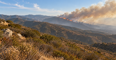 Cháy Bryson tại Malibu giữa đợt gió Santa Ana
