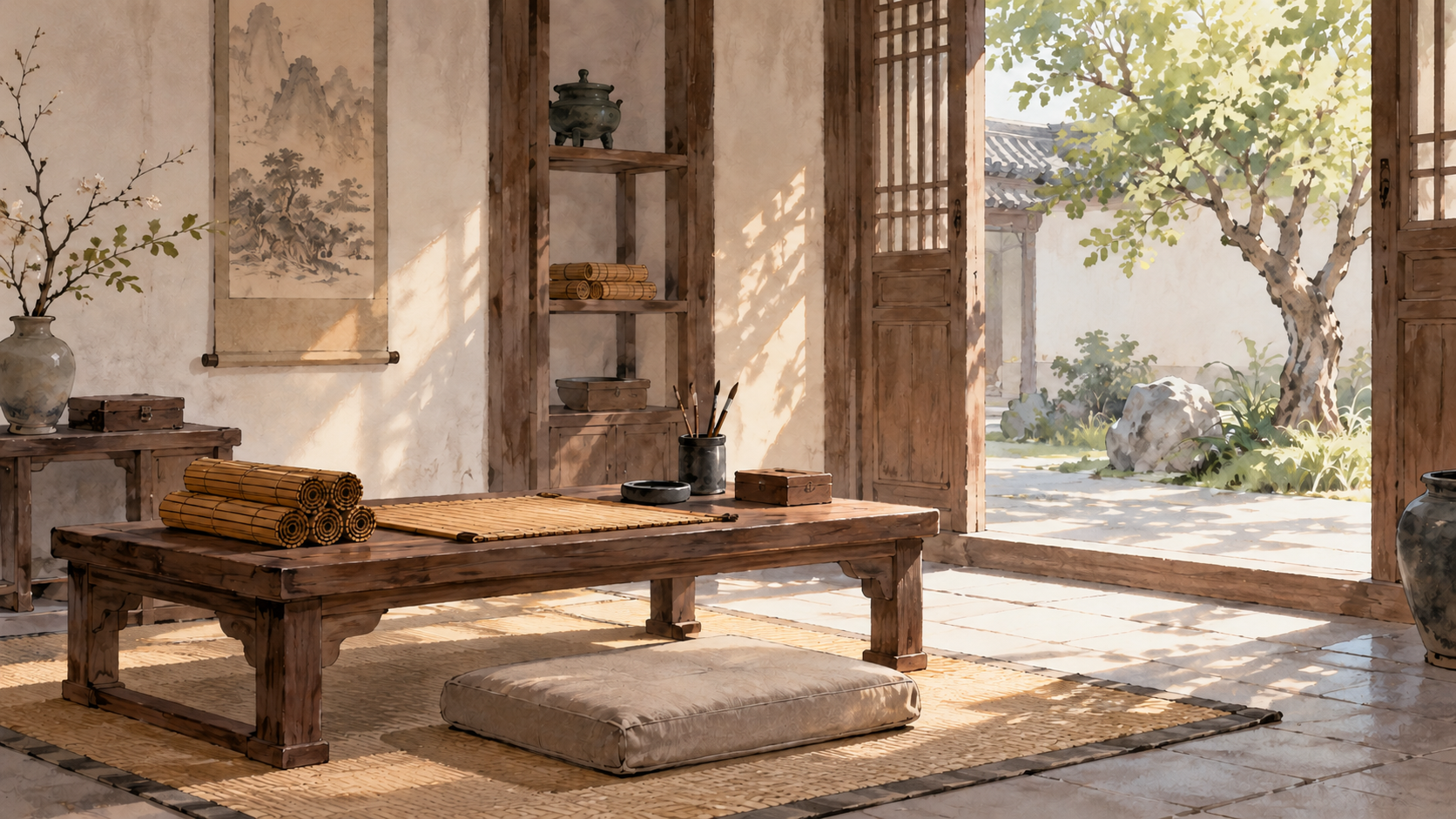 Luận Ngữ: Khổng Tử ở nhà, nghiêm trang mà vẫn ôn hòa