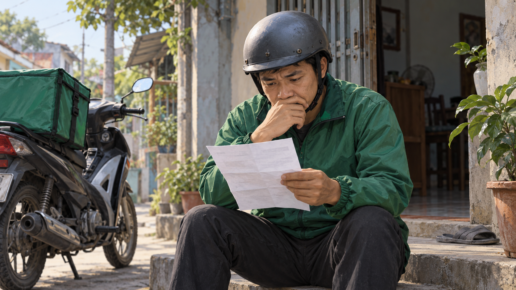 Tài xế công nghệ mất thu nhập sau tai nạn, khó khăn khi bảo hiểm không chi trả