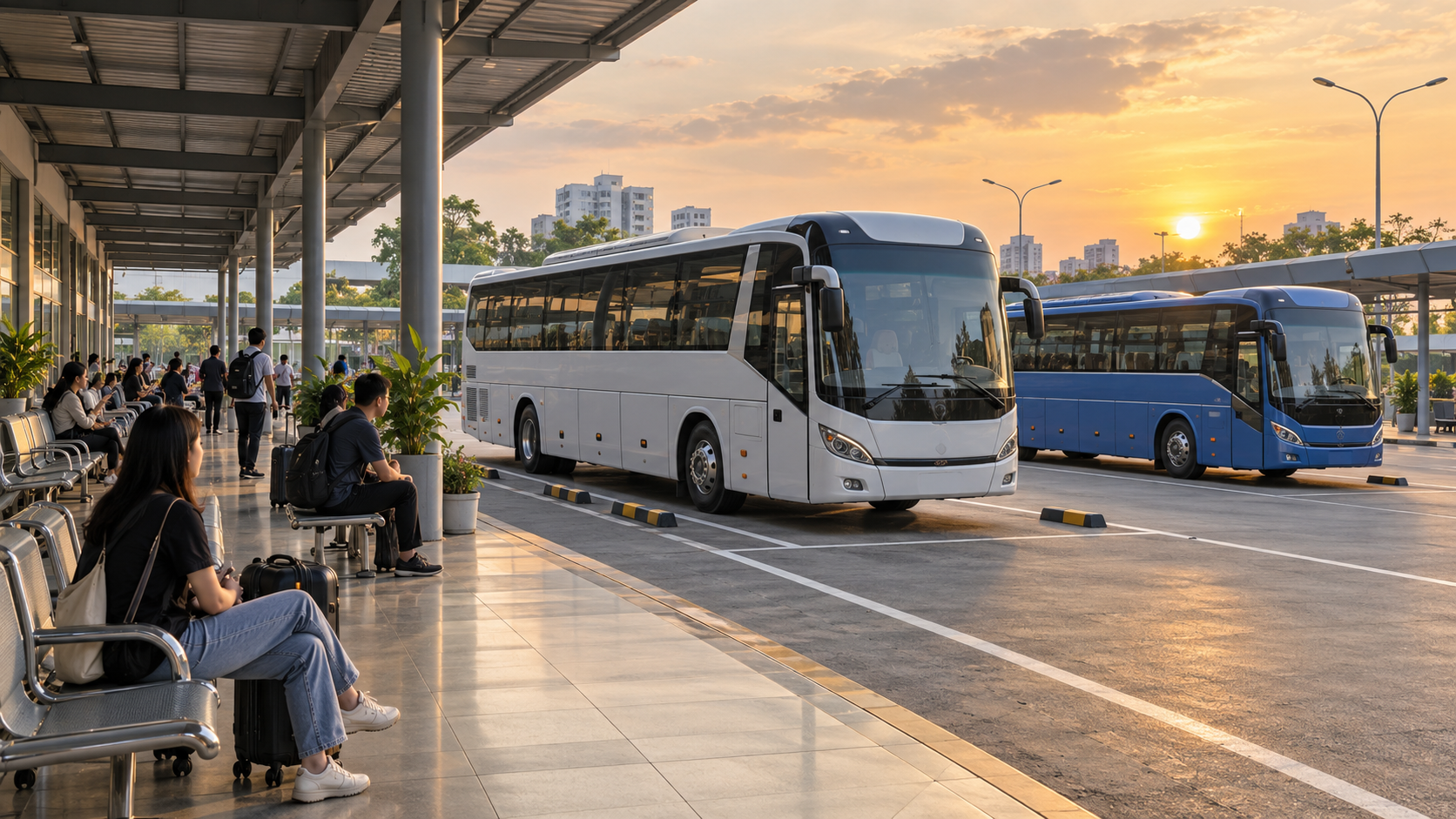 Giáp Bát và Nước Ngầm tạm dừng nhận tuyến xe khách đăng ký mới