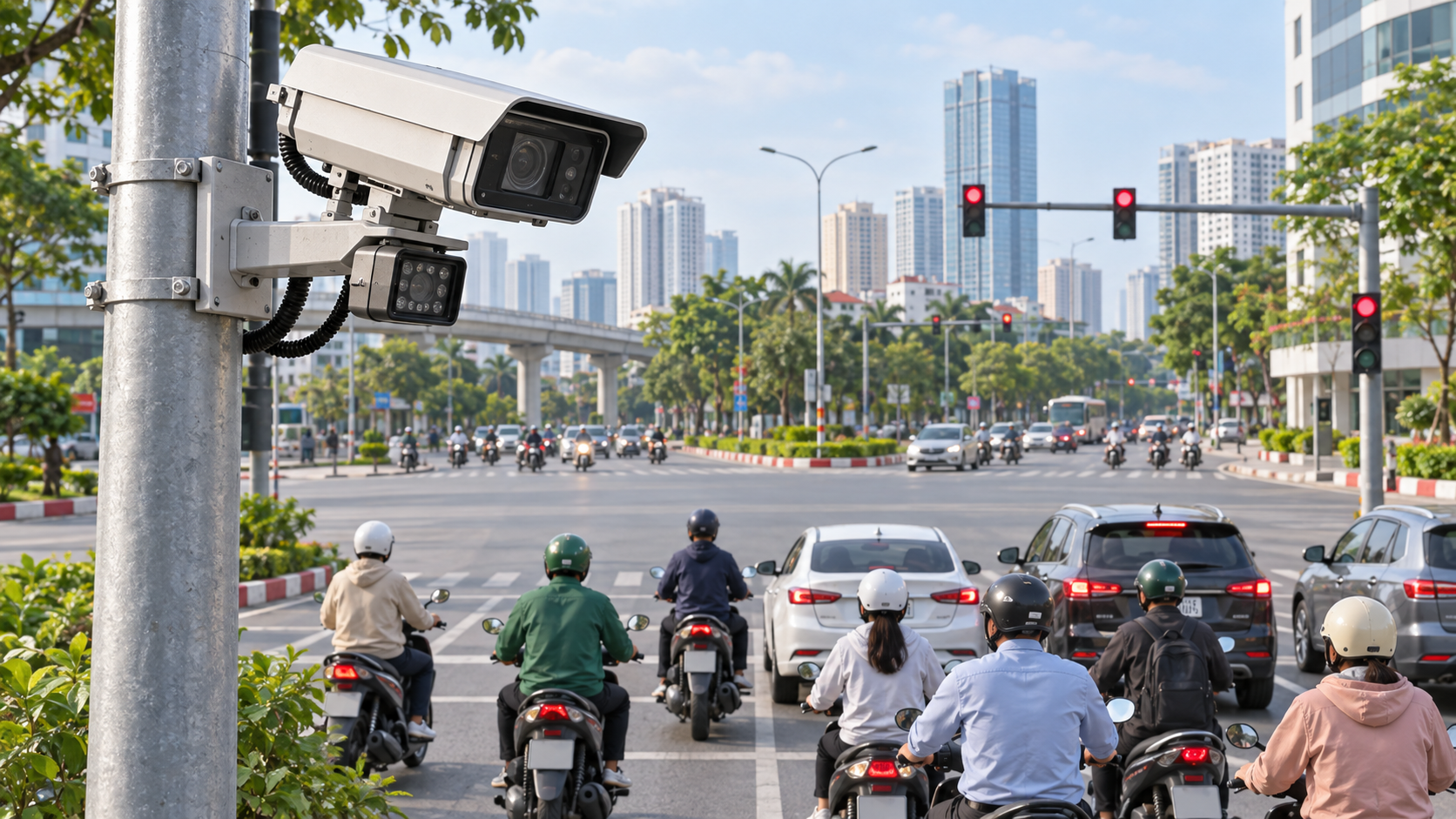 Hà Nội: Camera AI ghi nhận hơn 18.500 trường hợp vi phạm giao thông trong tháng 9