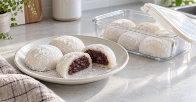 Bảo quản mochi: Đọc nhãn trước khi chọn ngăn mát hay ngăn đông