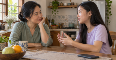 Cha mẹ bị điện thoại làm phân tâm: Con cảm nhận điều gì?