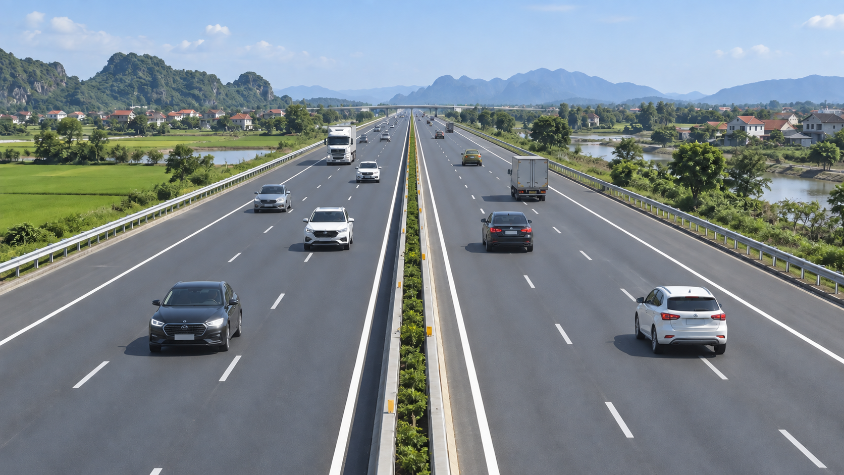 Dự kiến thí điểm làn vượt trên hai cao tốc trong quý IV/2026