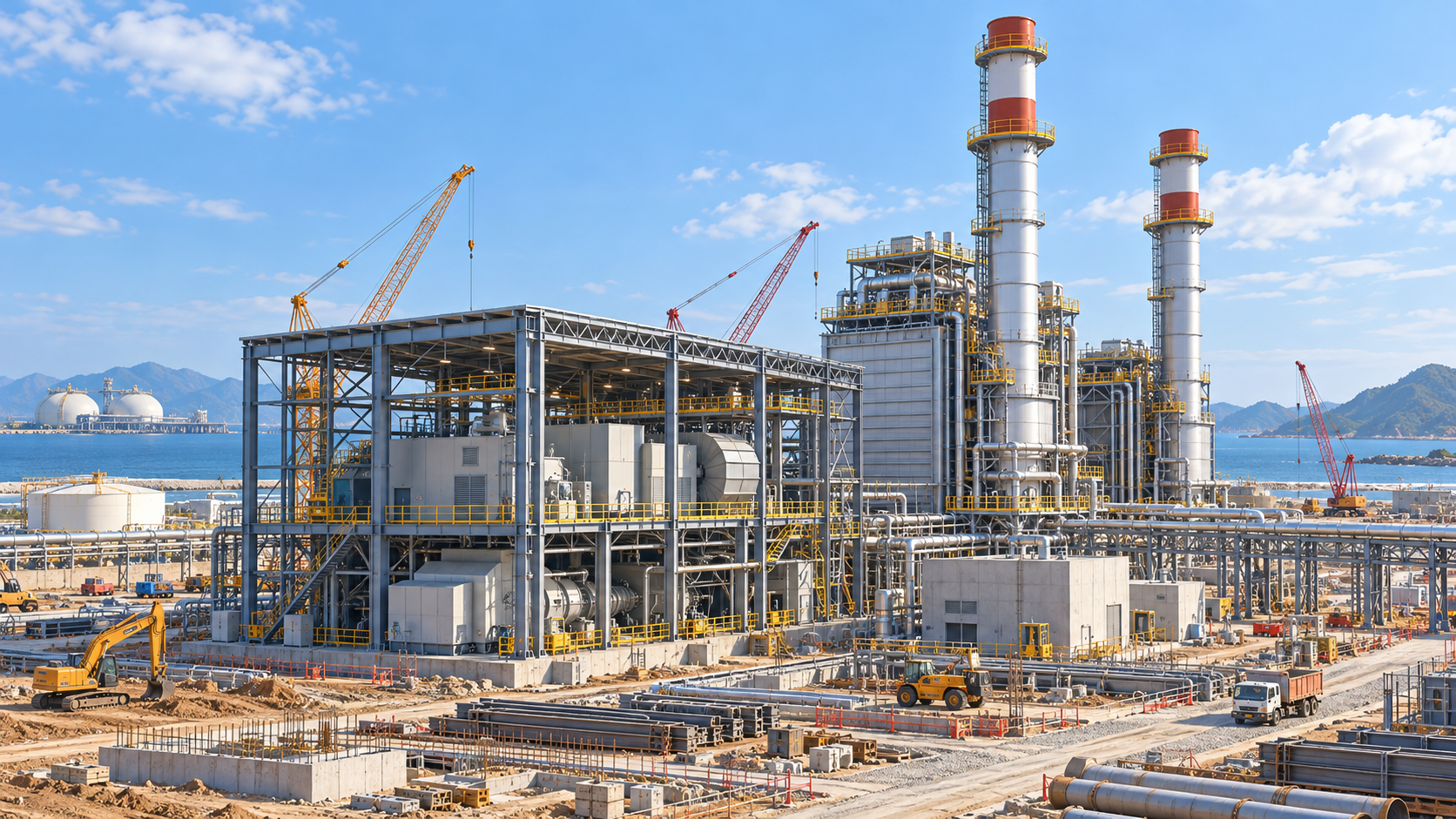 Khởi công điện khí LNG Quảng Trạch II, dự kiến vận hành hai tổ máy năm 2030