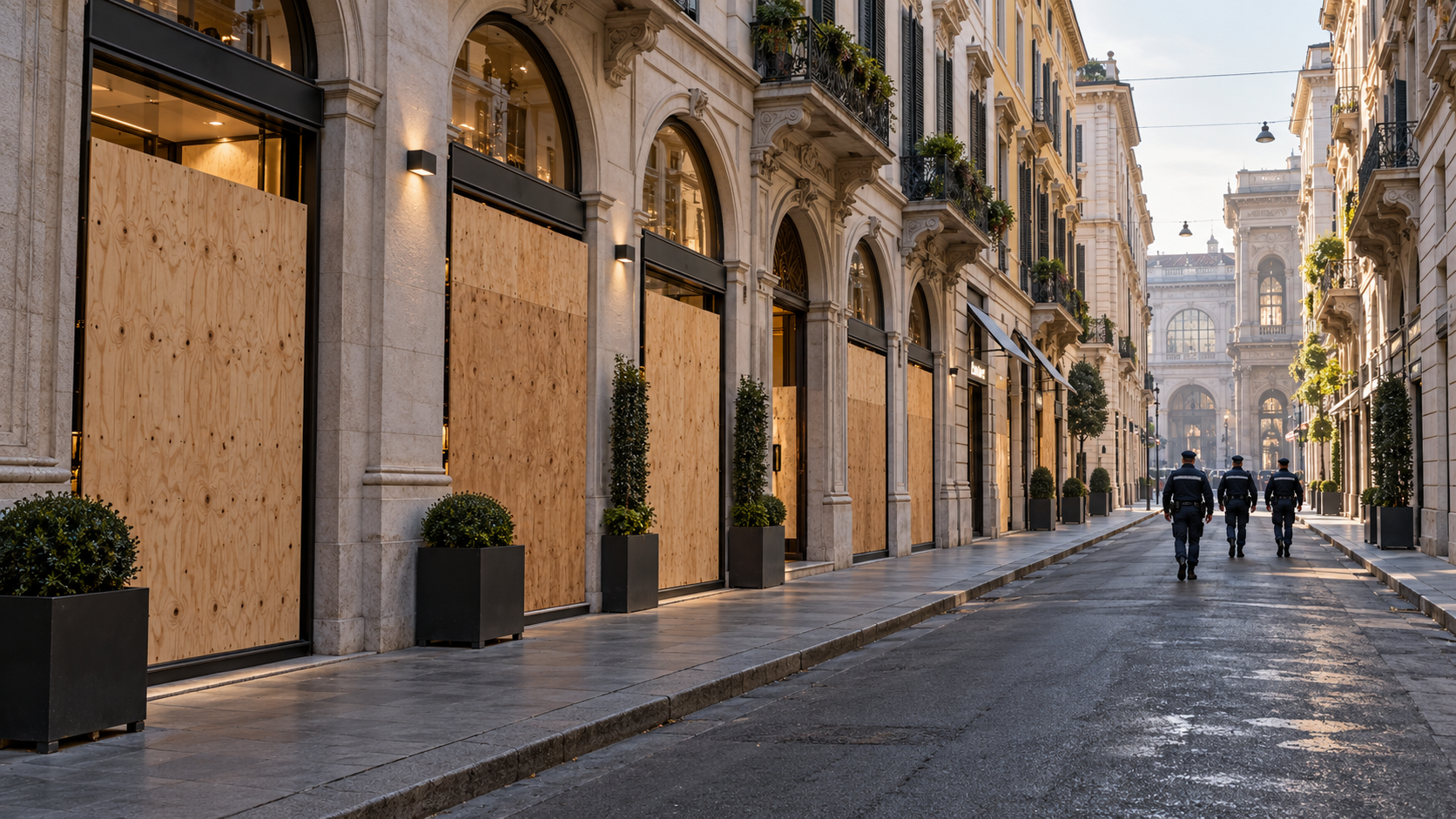 Italy cân nhắc điều 500 binh sĩ tới Milan sau hai ngày bất ổn