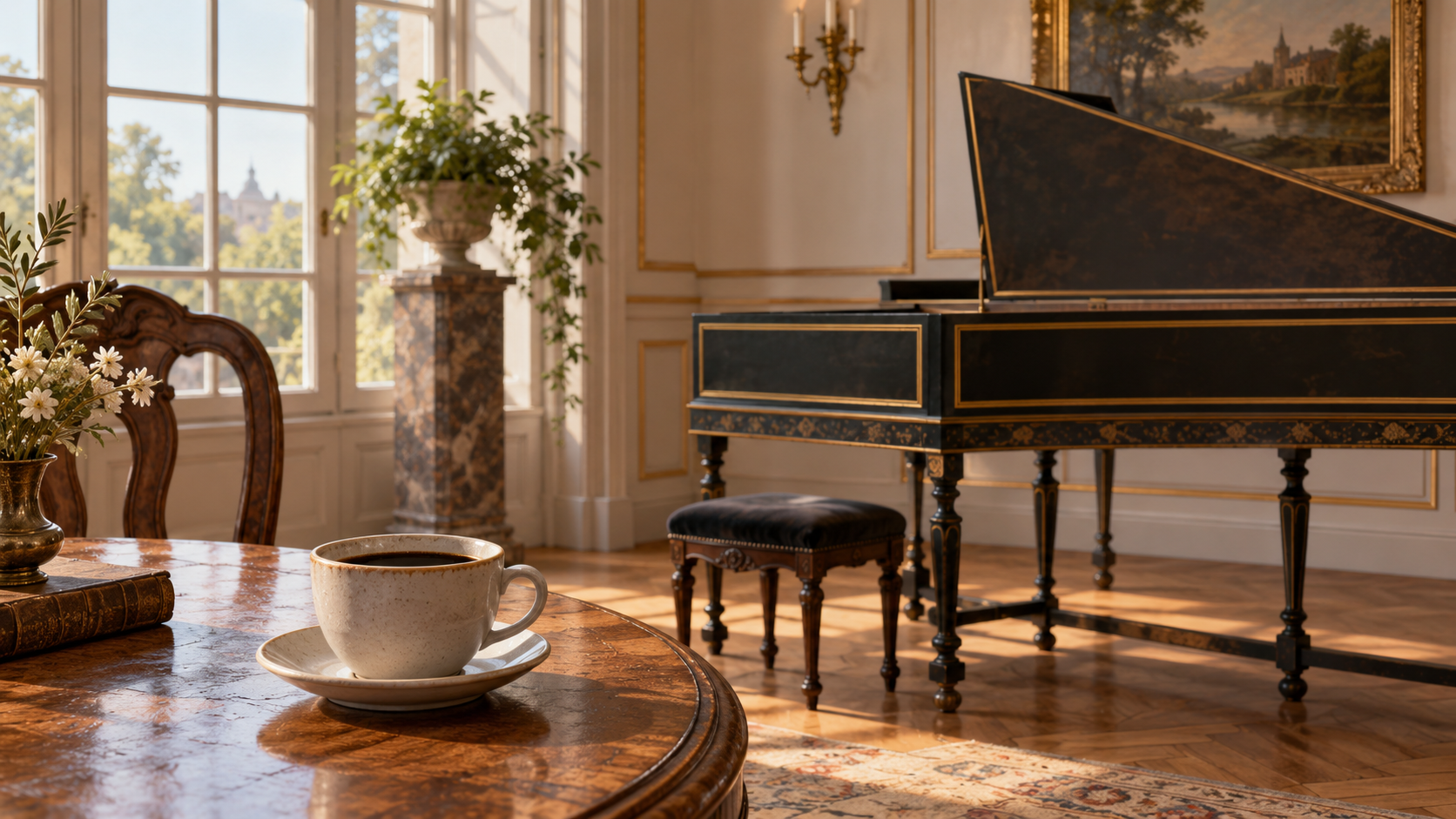 Bach và bản cantata vui nhộn về cà phê