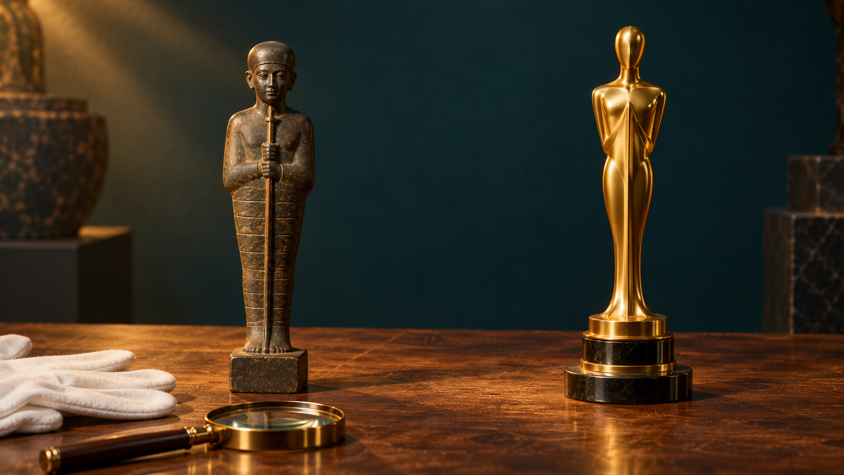 Tượng thần Ptah và giả thuyết về cảm hứng tạo hình Oscar
