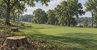 Thẩm phán Mỹ tạm chặn chặt cây tại sân golf East Potomac ở Washington