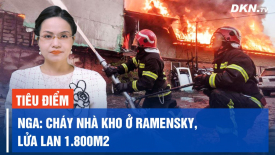Tiêu điểm quốc tế 14/8: Nga nã 8 tên lửa Kalibr, phóng 15 UAV tập kích dữ dội vào cảng Odessa