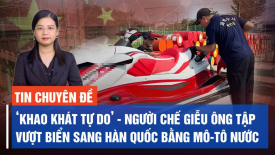 Người ​​chế giễu ông Tập đã trốn khỏi TQ bằng mô-tô nước, vượt 280 dặm biển để đến Hàn Quốc