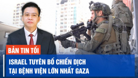 Vật tư y tế, thức ăn đã được chuyển tới Shifa; Nga 'hoảng loạn' rút tàu chiến khỏi Crimea