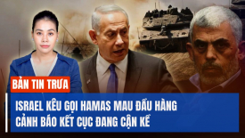 Israel kêu gọi Hamas đầu hàng; Đại sứ Trung Quốc nói ông Tập rất mong gặp ông Nguyễn Phú Trọng