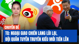 'Miệng nước ngoài, ngòi bút nước ngoài, bộ óc nước ngoài’ đang hát theo giai điệu của ĐCSTQ