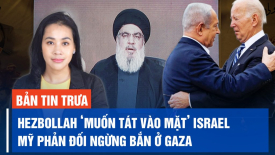 Hezbollah ‘muốn tát vào mặt’ Israel; Mỹ phản đối ngừng bắn ở Gaza