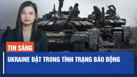 Toàn Ukraina đặt trong tình trạng báo động trước các cuộc tấn công tên lửa quy m.mp4
