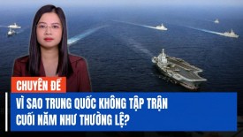 Lý do Hải quân Trung Quốc không tập trận trong dịp cuối năm