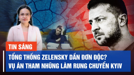 Tổng thống Zelensky dần đơn độc? Vụ án tham nhũng 2,4 triệu USD làm rung chuyển Kyiv