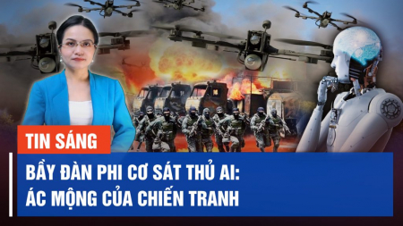 Khi AI thay thế con người điều khiển bầy đàn phi cơ sát thủ: Ác mộng của chiến tranh