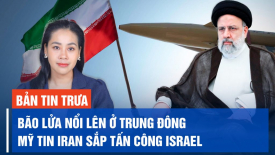 ‘Bão lửa nổi lên’ ở Trung Đông, Mỹ tin Iran chuẩn bị tấn công Israel